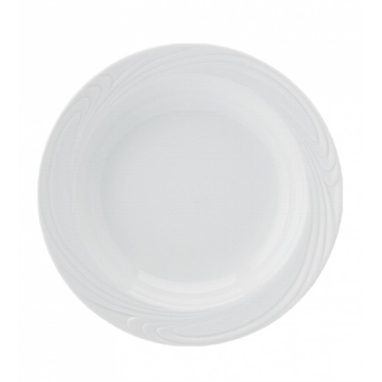 Prato 23,5cm Fundo Waves Porcelana Schmidt